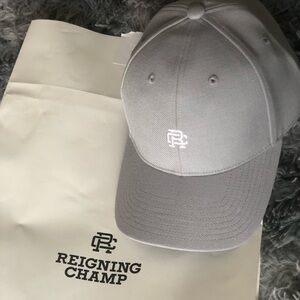 Reigning Champ 6-panel hat in grey
